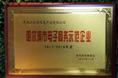 哈爾濱市電商示范企業(yè)